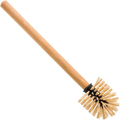 Redecker Natural Pig Bristle Edge Brush with Untreated Beechwood Handle, 5-1/8-Inches