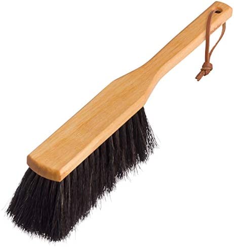 Fine Point Horsehair Brush with Hand-Burnished Driftwood Handle